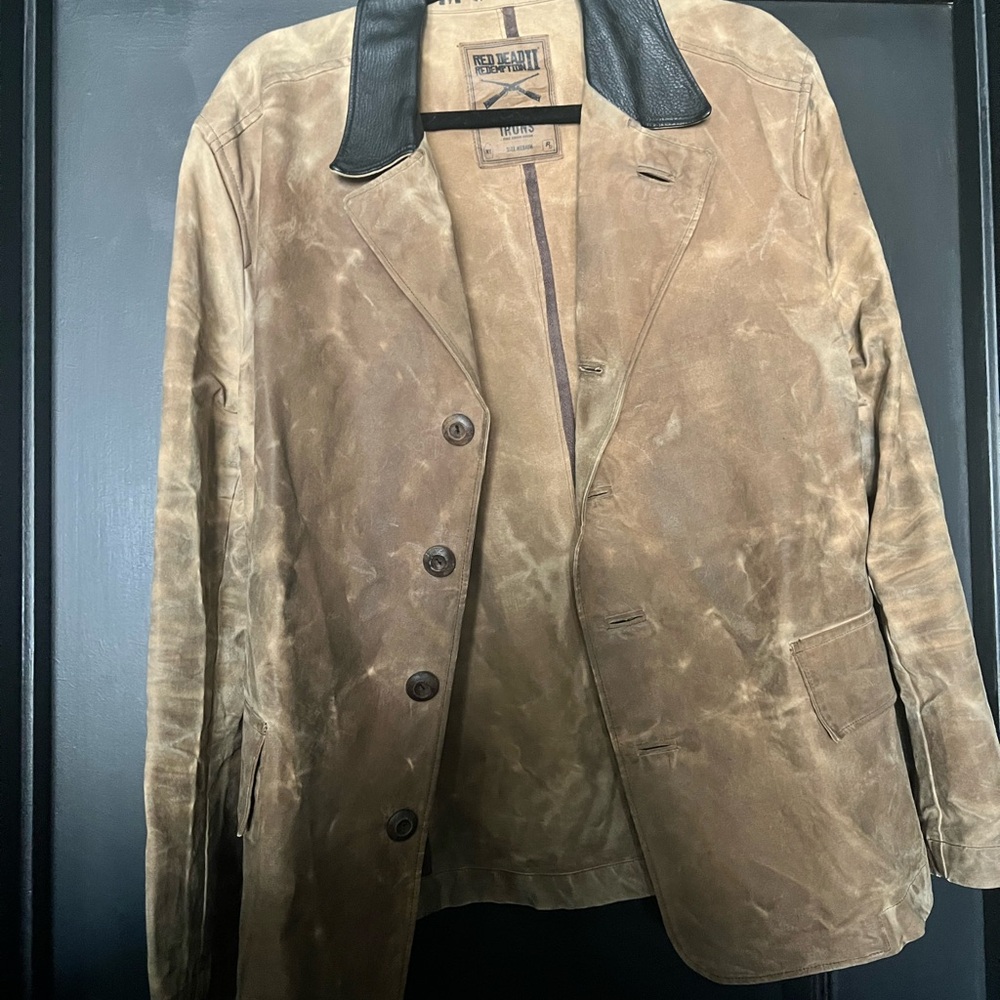 Extremely Rare Barking Irons Arthur Morgan Red Dead Redemption 2 Waxed Jacket